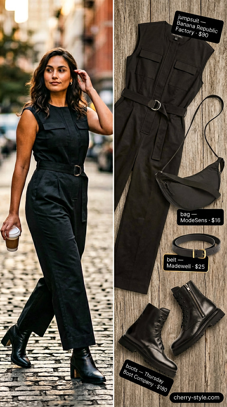 25. Utility Chic Jumpsuit