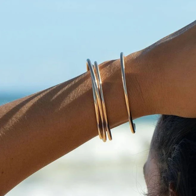 accessory 14kt Gold Filled Maui Cuff Bracelet Ke Aloha Jewelry $115