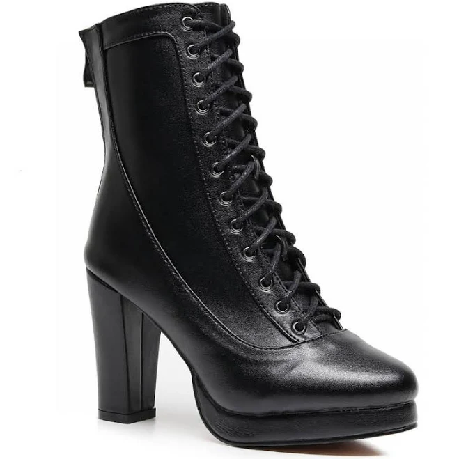 shoes Aadijay Vegan Leather Chunky Street Sole Burju Shoes $179