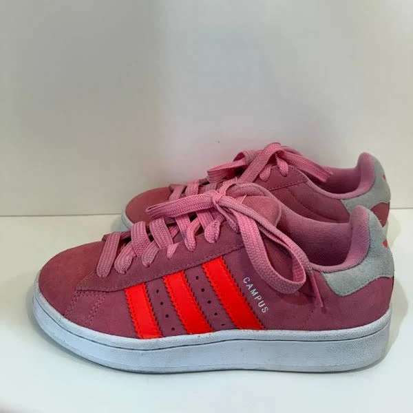 sneakers Adidas Pink and Orange Sneakers My Sister's Closet Consignment $68