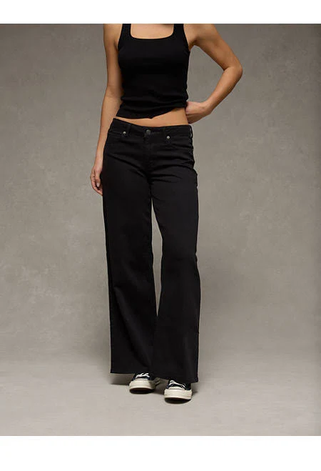 pants AE Dreamy Drape Stretch Low-Rise Ultra Wide-Leg Pants American Eagle Outfitters $29.97