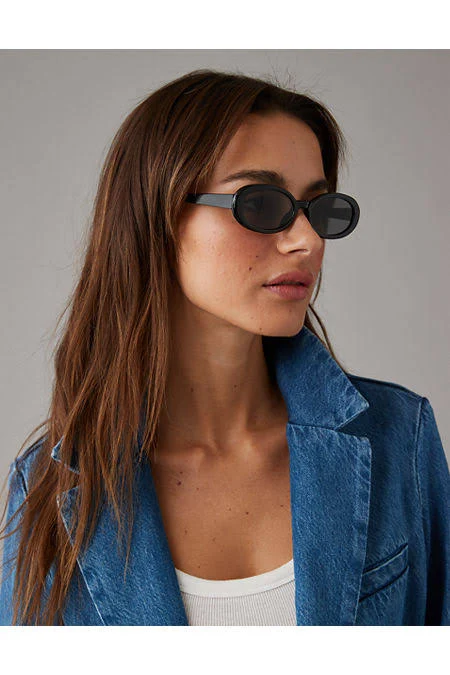 accessory AE Women's Oval Sunglasses American Eagle Outfitters $15.95