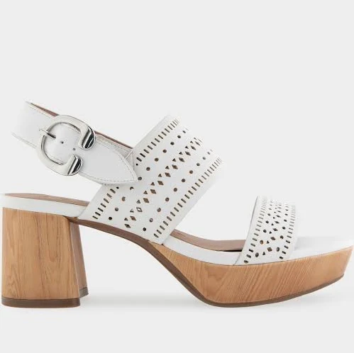 shoes Aerosoles Women's Camera Perforated Slingback Platform Sandals Aerosoles $135