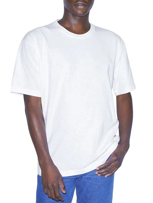 top American Apparel Men's Heavy Jersey Box Short Sleeve T-Shirt Walmart $19.99