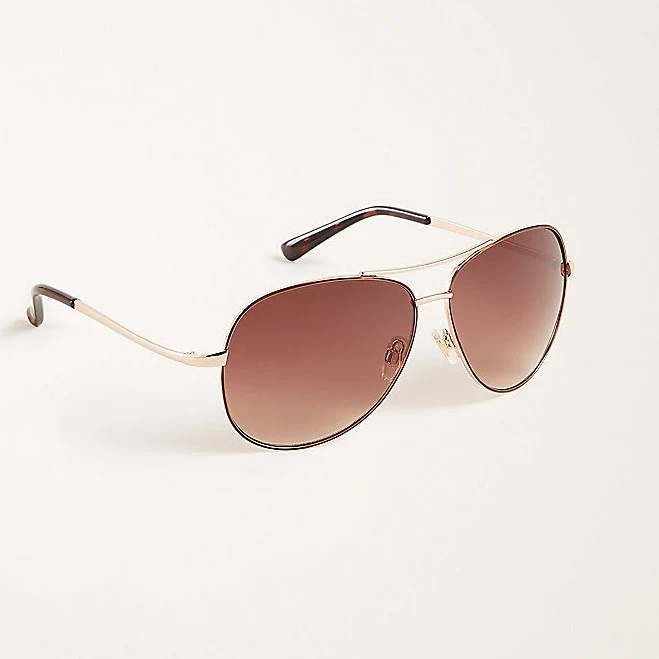 accessory Ann Taylor Women's Aviator Sunglasses Ann Taylor $33.6
