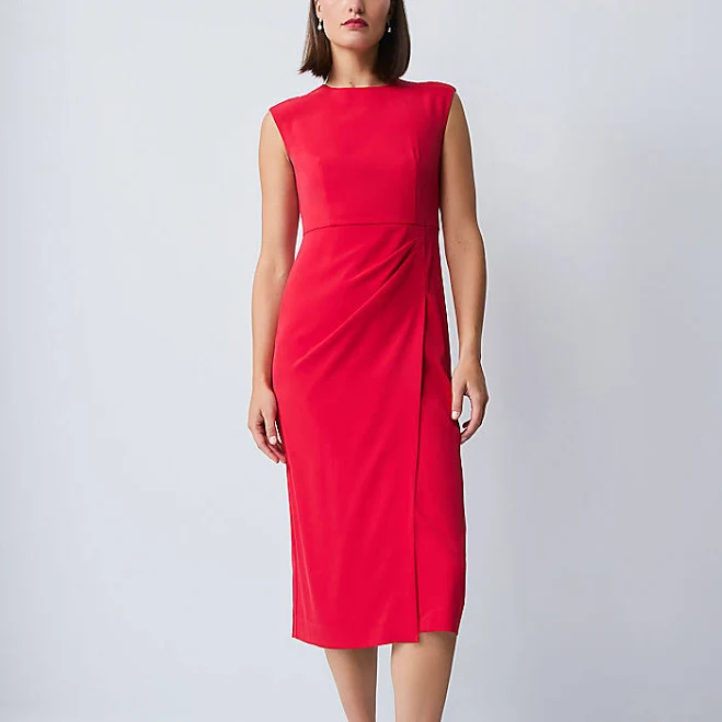 wrap dress Ann Taylor Women's Faux Wrap Sheath Dress Ann Taylor $62.93