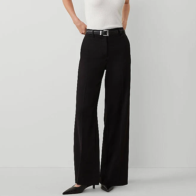 wide leg pants Ann Taylor Women's Perfect Wide-Leg Pants Ann Taylor $69.5