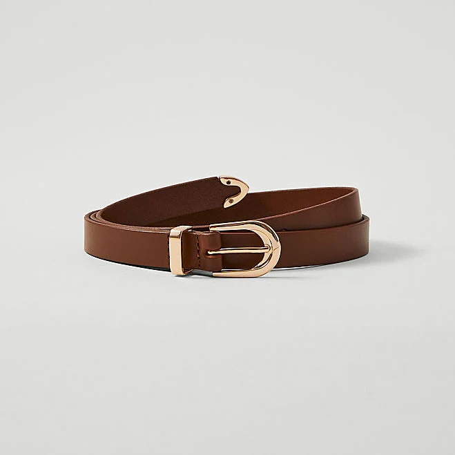 accessory Ann Taylor Women's Skinny Leather Belt Ann Taylor $20.49