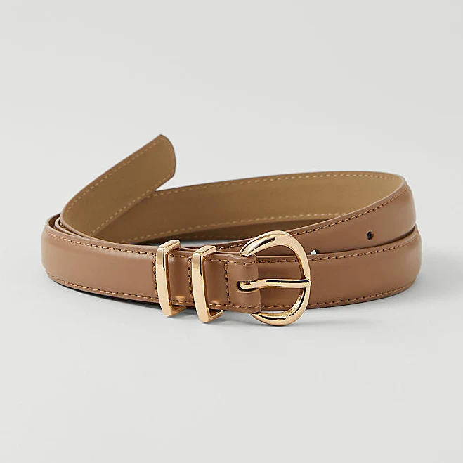 accessory Ann Taylor Women's Weekend Skinny Leather Belt Ann Taylor $24.59