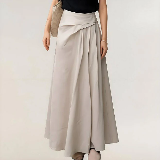 skirt Anna-Kaci Women's High Waist A-Line Flowing Maxi Skirt Kohl's $49