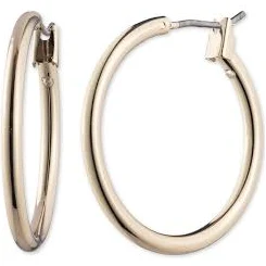 accessory Anne Klein 3/4" Gold-Tone Hoop Earrings Anne Klein $16