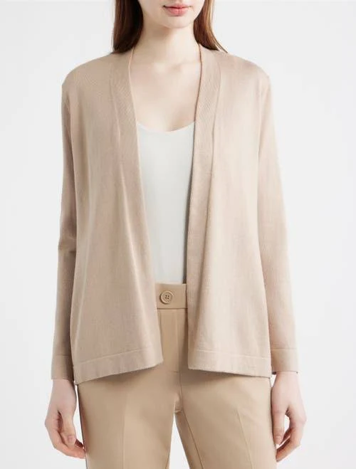 outerwear Anne Klein Essentials Women's Petite Chatham Open-Front Cardigan Nordstrom $79