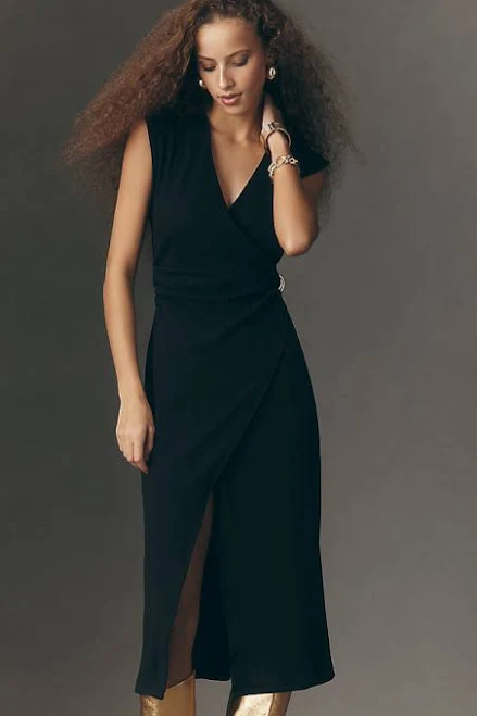 midi dress Anthropologie Sleeveless Knit Hardware A-Line Midi Dress Anthropologie $148