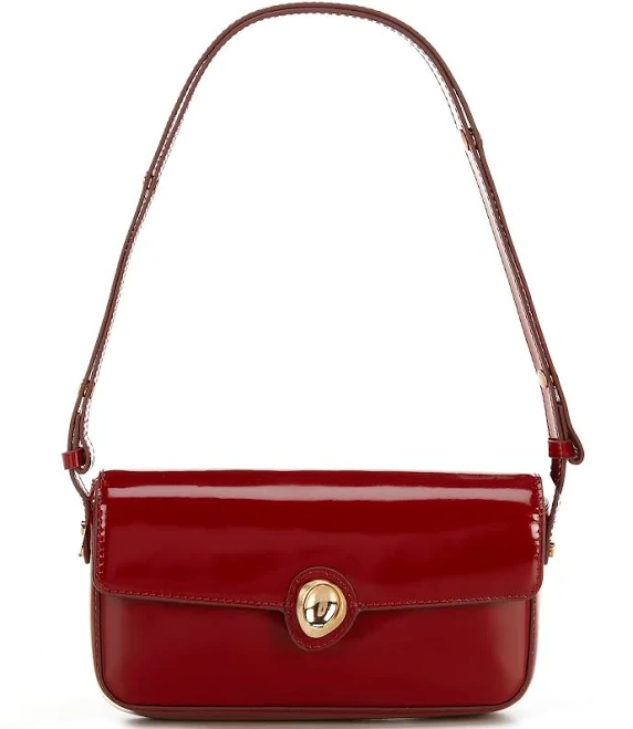 bag Antonio Melani Paolo Patent Leather Flap Shoulder Bag Dillard's $111.75