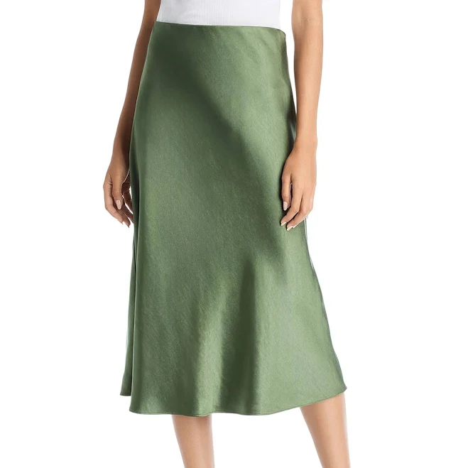 skirt AQUA Women's Midi Slip Skirt Bloomingdale's $70.4