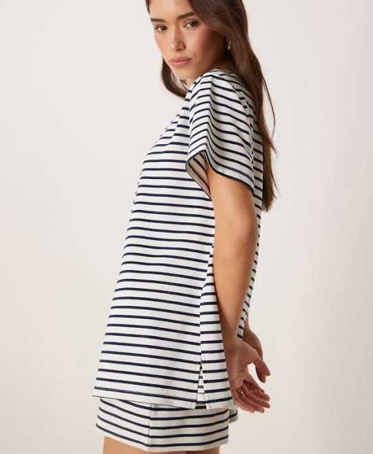 blouses ASOS Off The Shoulder Interlock T-Shirt ASOS $19.79