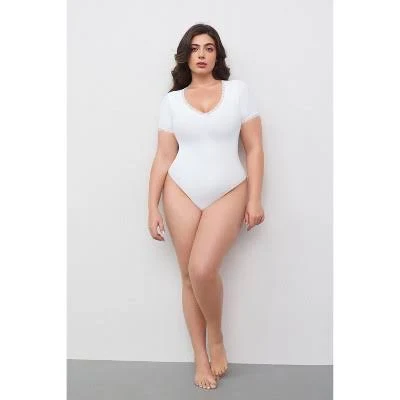 bodysuit Avidlove Women's Lace V Neck Double Lined Bodysuit Target $15.09