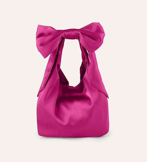 bag Azazie women's Bags Fuchsia Stretch Satin Bridesmaids Satin Azazie.com $29