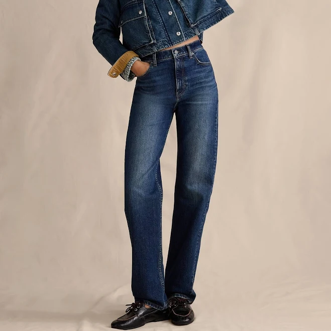 jeans Banana Republic Women's High-Rise 90s Straight Jean Banana Republic $120