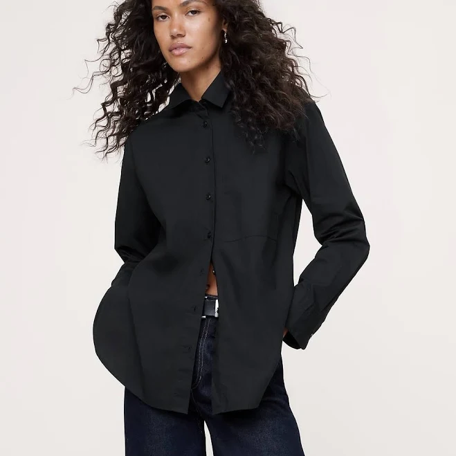 top Banana Republic Women's The Oversized Shirt In Cotton Poplin Banana Republic $90