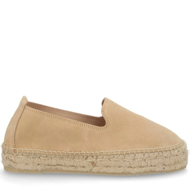 shoes BEIGE CALF LEATHER FLAT BEIGE / 38 Lord & Taylor $187.9