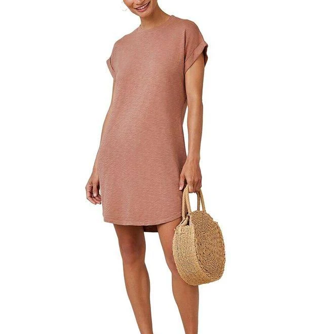 dress Bella Dahl Women's Roll Sleeve T-Shirt Dress Lyst $39.99
