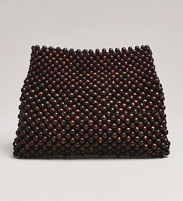 bag Bembien Wooden Bead Lotte Clutch Anthropologie $175