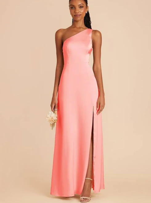 dress Birdy Grey Kira Matte Satin Bridesmaid Dress Birdy Grey $109