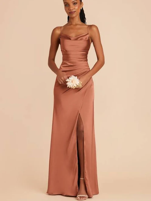 dress Birdy Grey Lydia Matte Satin Bridesmaid Dress Birdy Grey $125