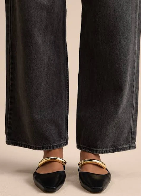shoes Black Mule Flats | Womens | 6 (Available in 5) Lulus $28.8