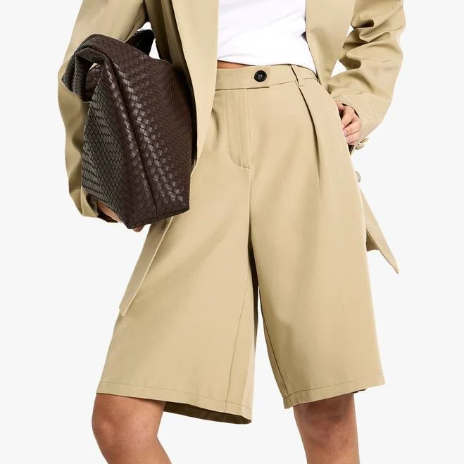 shorts Boohoo Women's Woven Tailored Bermuda Shorts boohoo USA $28