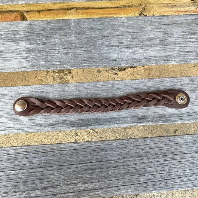 accessory Braided Leather Bracelet Fox Creek Leather $18
