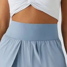 wide leg pants Breezeful High Waisted Side Pocket Wide Leg Flowy Solid Palazzo Quick Dry Casual Pants halara $39.95