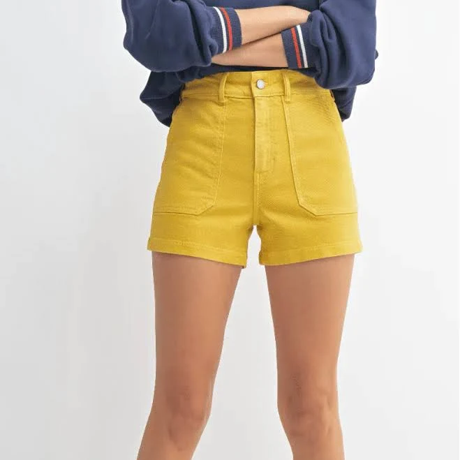 activewear bottom Butter High Rise Utility Cargo Shorts ecology $30