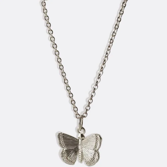 accessory Butterfly Pendant Necklace - Silver / Inspirational Jewelry by Mint & Lily Mint & Lily $29