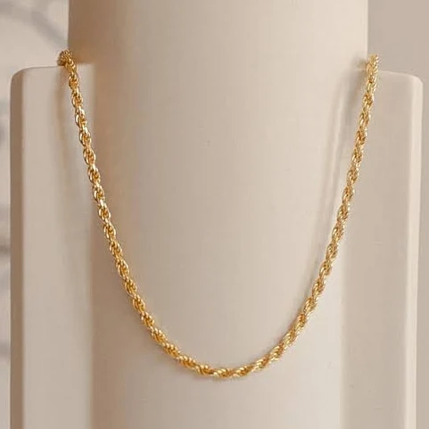 accessory Caitlyn Minimalist Dainty Rope Chain Necklace Caitlyn Minimalist $37.6