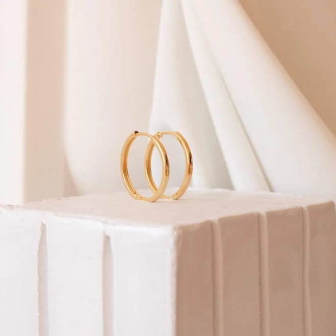 accessory Caitlyn Minimalist Minimalist Everyday Classic Hoop Earrings Caitlyn Minimalist $24.8