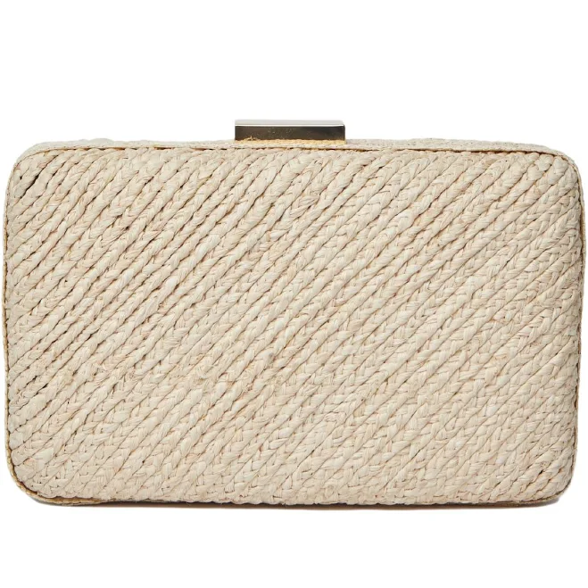 bag Carmen Woven Straw Clutch Bag The Well Appointed House $172.5