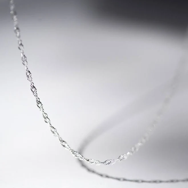 accessory Catbird Jewelry Adjustable Sweet Nothing Silver Chain Catbird $88