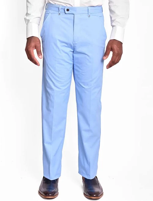 pants Chino Flat Front Pants Steven Land Menswear $31.99