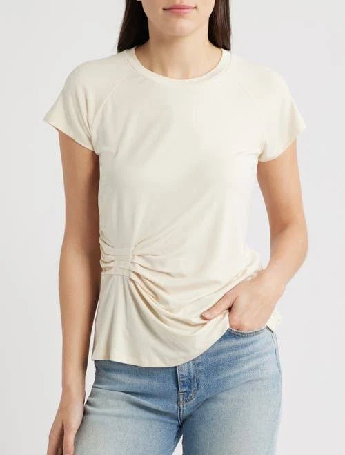 top City Blues Women's Draped Crewneck T-Shirt Nordstrom $39.5