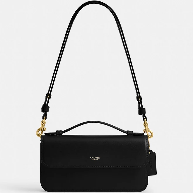 bag Coach Women's Elora Top Handle Leather Crossbody Bag COACH $195