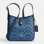 bag Coach Women's Hadley Mini Crossbody Bag in Signature Denim coachoutlet.com $139