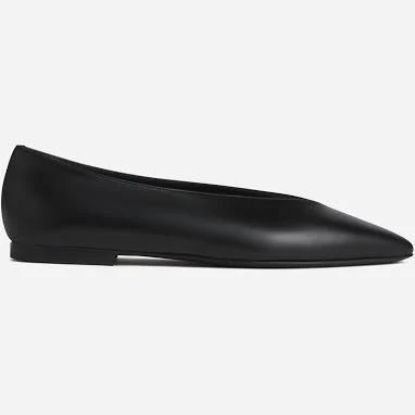 shoes CO's Women's Pointed Ballerina Leather Flats CO $695
