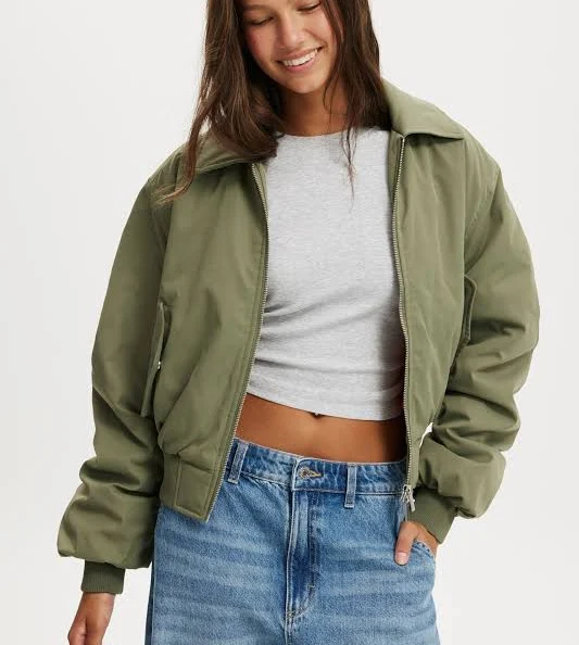 outerwear Cotton On Women's Toby Bomber Jacket Cotton On $56