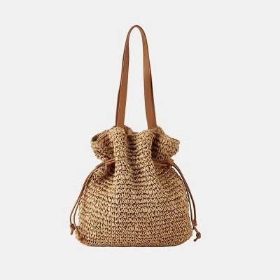 bag Cupshe Women's Chic Woven Straw Shoulder Bag Target $35.99