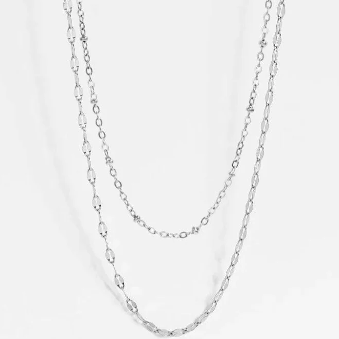 accessory Dainty Layered Chain Necklace Set Destin Jewelry $50