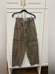 cargo pants Damson Madder Leopard Cargo Pants - Brown/Black Poshmark $60