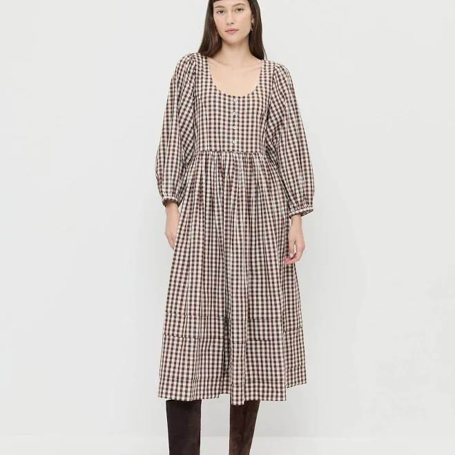 maxi dress Diane Gingham Dress Loeffler Randall $237