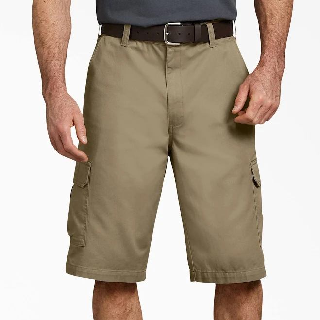 shorts Dickies Men's Loose Fit Twill Cargo Shorts Dickies.com $17.49